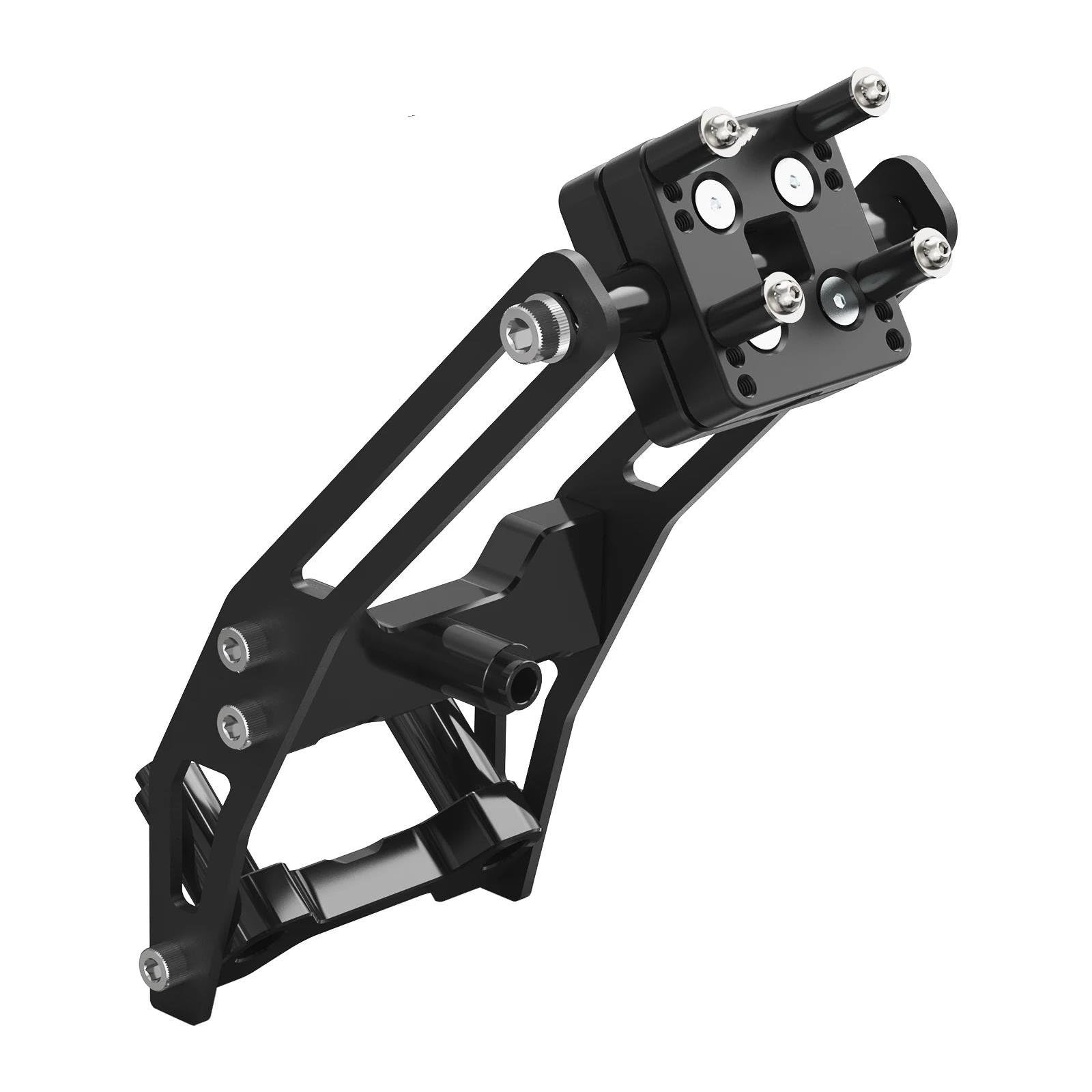 Navigation Halterung Für Ducati Für DesertX Für Desert X 2022 2023 2024 GPS-Halterung Unterstützung Motorrad 12mm Navigationshalterung Telefon GPS-Halter Motorrad Handyhalter(Type A and B) von LENTLY