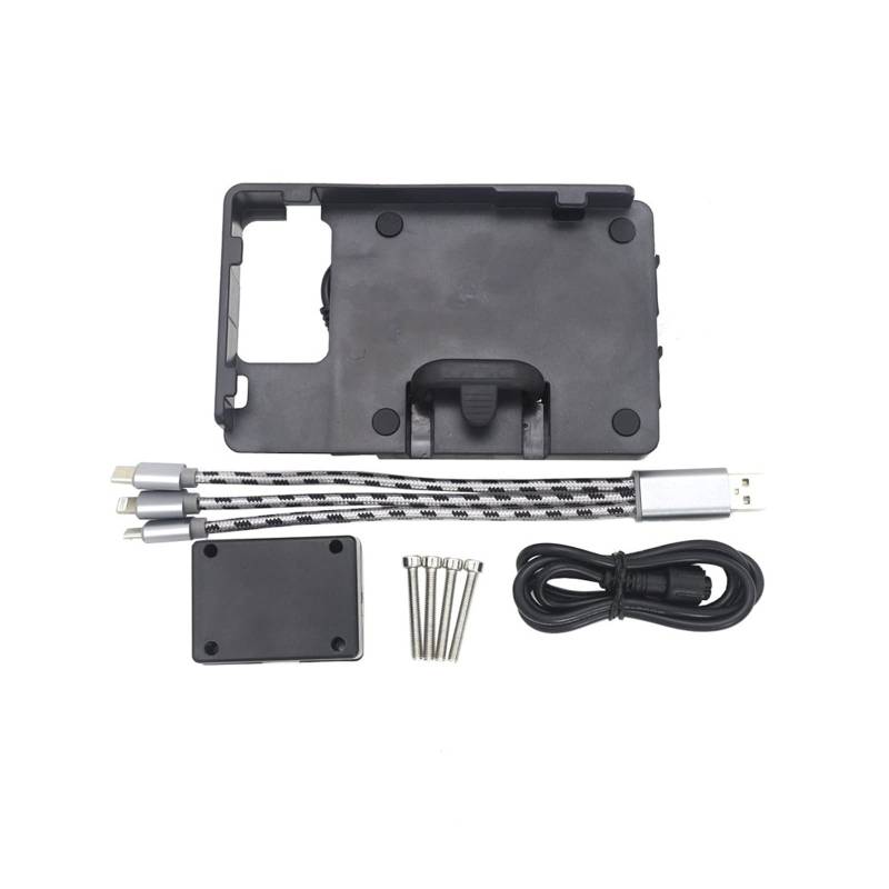 Navigation Halterung Für Ducati Für Multistrada 950 950S 1260 1260GT 1200 Für Enduro Telefon Halter Windschutzscheibe Montieren Navigation Halterung Smartphone Motorrad Handyhalter(B) von LENTLY