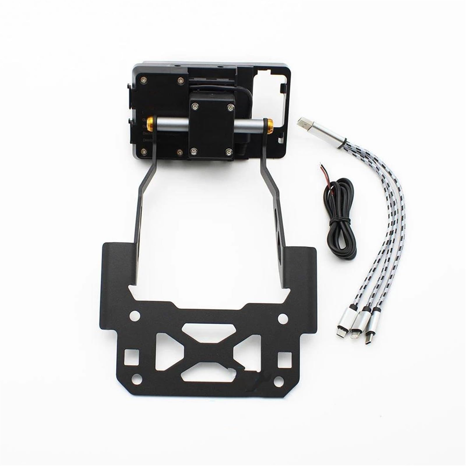 Navigation Halterung Für F850GS F850 GS Für ADV 2019 2020 2021 2022 2023 Motorrad Navigation Halterung Platte Telefon Stehen GPS Halter Motorrad Handyhalter(Wired 1Set) von LENTLY