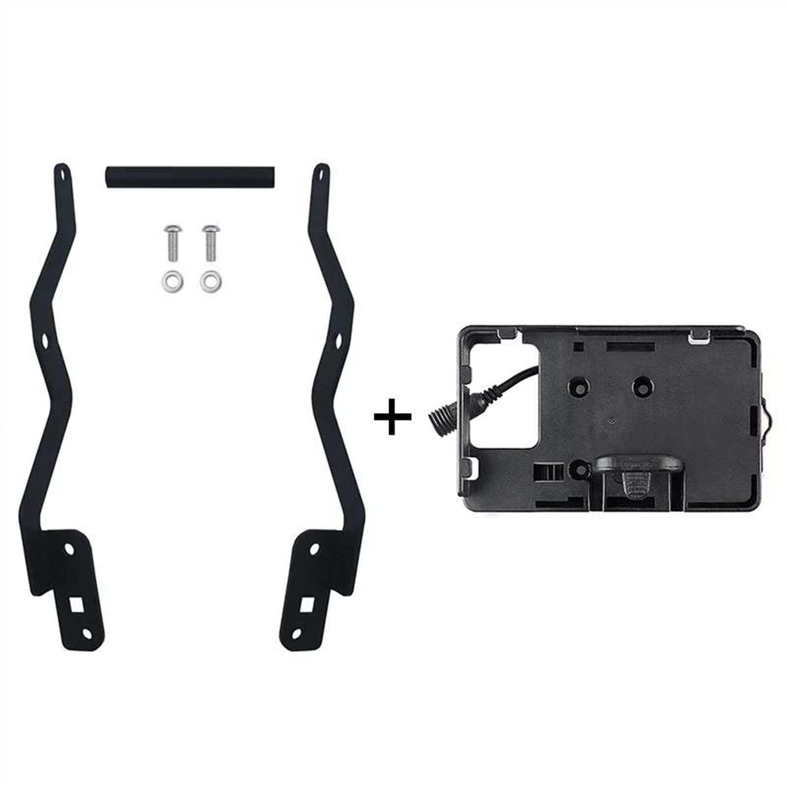 Navigation Halterung Für F900XR 2020 2021 2022 F 900 XR Motorrad Windschutzscheibe Ständer Halter Handy GPS Navigation Platte Halterung Motorrad Handyhalter(Set of 12MM) von LENTLY