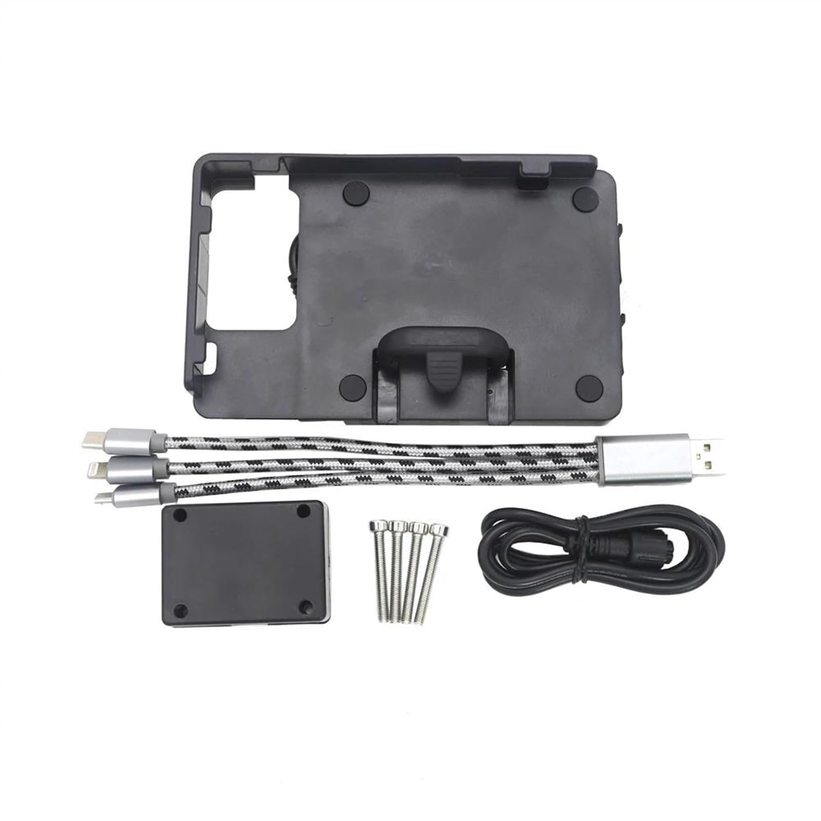 Navigation Halterung Für G650GS G650 GS 2011-2014 2015 2016 2017 2018 Windschutzscheibenhalterung Montieren Smartphone Halter Navigationshalterung Motorrad Handyhalter(C) von LENTLY