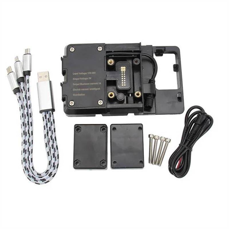 Navigation Halterung Für Kawasaki Für Versys650 Für Versys 650 2022 2023 Motorrad Telefon Navigation Halterung Telefon Halter 13/16 Mm Motorrad Handyhalter(Phone Holder) von LENTLY