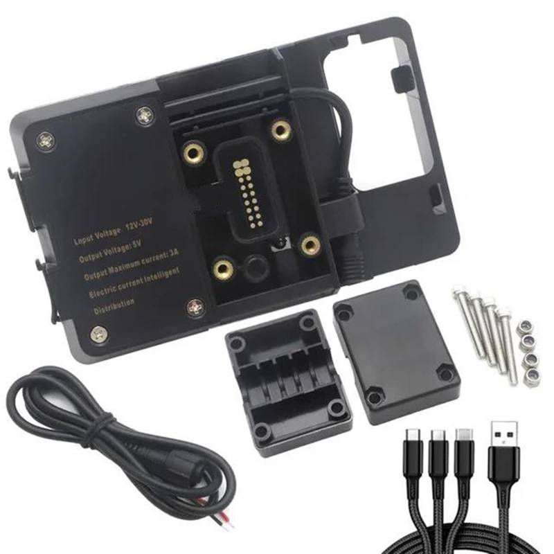 Navigation Halterung Für R1200GS R 1200GS 2005-2017 Motorrad-Navigationshalterung Handy-GPS-Plattenhalterung Unterstützung Telefonhalter Motorrad Handyhalter(A) von LENTLY