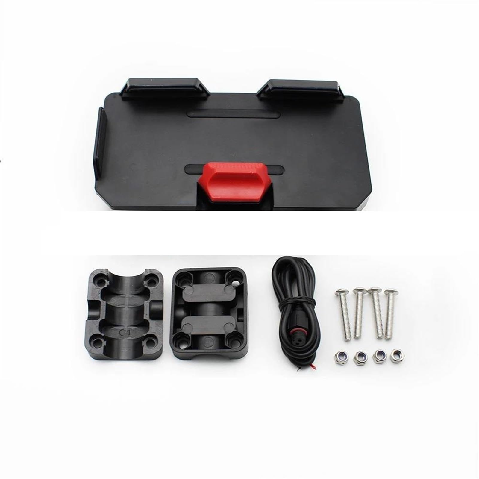 Navigation Halterung Für R1200R Für R1250GS Für R1200GS LC Für Abenteuer Für F800GS F900R Motorrad Handy-Navigation Halterung Motorrad Handyhalter(Wireless GPS) von LENTLY