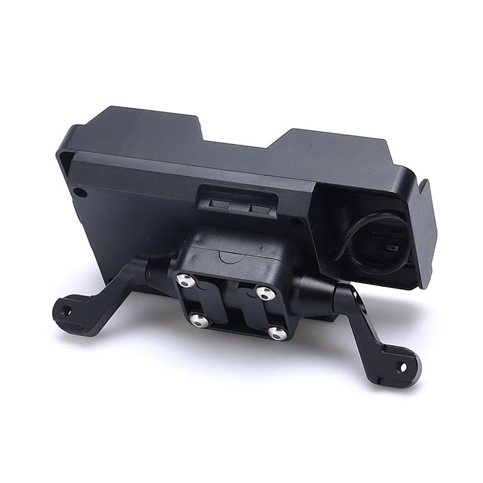 Navigation Halterung Für Tiger 1200 Für Tiger1200 GT Für Pro 2023 Handy-Navigation Halterung Unterstützung 12MM/22MM Motorrad Handyhalter(Wireless Black 22MM) von LENTLY
