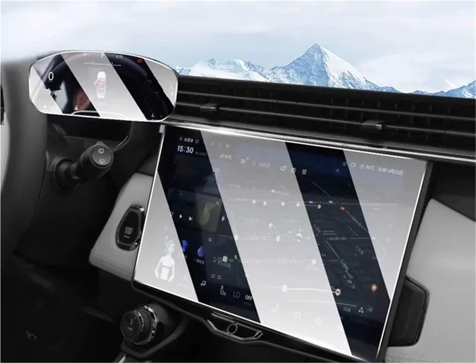 Navigation Schutzfolie 2 Stück Für Lynk&Co 01 2021 2022 Auto-Infotainment-Center-Bildschirm GPS-Navigation Und Armaturenbrett Displayschutzfolie Aus Gehärtetem Glas Displayschutzfolie Navigation Schutzfolie 2 Stück Für Lynk&Co 01 2021 2022 Auto-Infotainment-Center-Bildschirm GPS-Navigation Und Armaturenbrett Displayschutzfolie Aus Gehärtetem Glas Displayschutzfolie von LENTLY