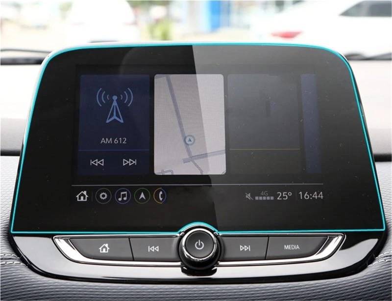 Navigation Schutzfolie Auto-Bildschirmschutz Aus Gehärtetem Glas Für Tracker Für MyLink 3 8 Zoll 2020 Navigation Touch Center Display Auto-Innenausstattung Displayschutzfolie von LENTLY