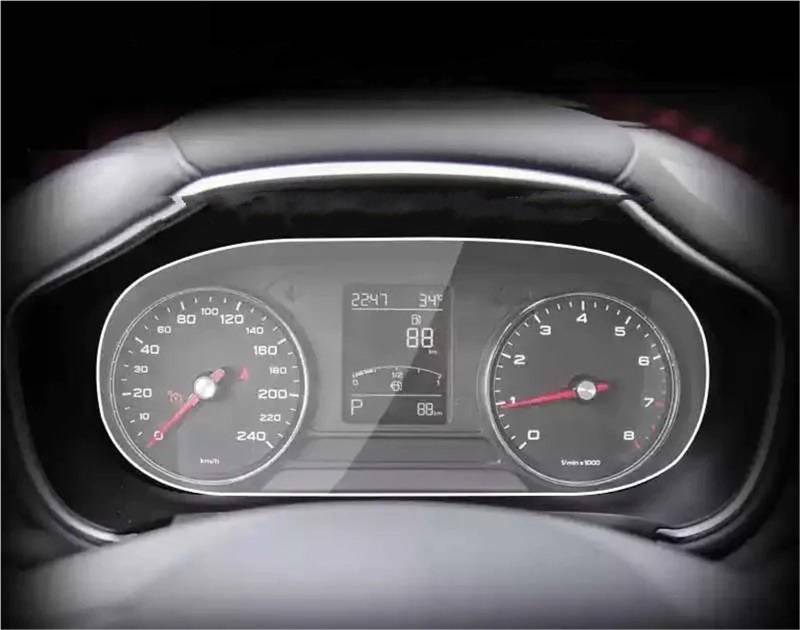 Navigation Schutzfolie Auto-GPS-Navigationsbildschirm Schützt Gehärteten Film, Armaturenbrett-Display, TPU-Aufkleber Für MG Für HS 2019 2020 2021 2022 Displayschutzfolie(Display Film TPU B) von LENTLY