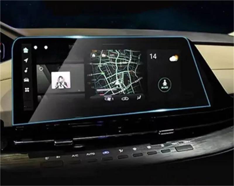 Navigation Schutzfolie Auto GPS-Navigationsfolie LCD-Bildschirm Gehärtetes Glas Schutzfolie Anti-Kratz-Folie Für Changan CS55 Für Plus 2022 2023 Displayschutzfolie von LENTLY