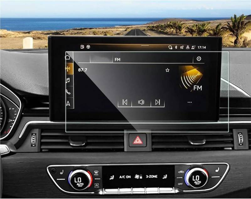 Navigation Schutzfolie Auto-GPS-Navigationsschutz Für A4 Für A5 Für Q5 2022 2023 2024 Display 10,1 Zoll Schutzfolie Aus Gehärtetem Glas Displayschutzfolie von LENTLY
