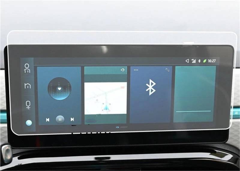 Navigation Schutzfolie Auto Navigtion Gehärtetem Glas LCD Screen Schutz Film Aufkleber Dashboard Schutz Für JAC Für E-JS1 2021 2022 Displayschutzfolie(for GPS) von LENTLY