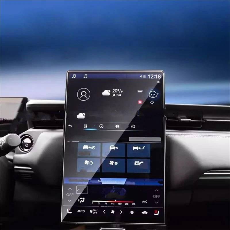 Navigation Schutzfolie Displayschutzfolie Aus Gehärtetem Glas Für ENP1 Für ENY1 2023 2024 15,1 Zoll Autoradio GPS-Navigation Kratzfester Film Displayschutzfolie von LENTLY
