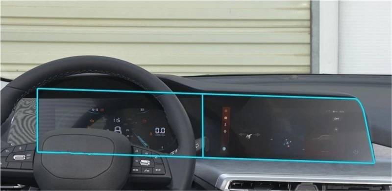 Navigation Schutzfolie Für Changan Für CS35 Für Plus 2021 2022 Auto GPS-Navigation LCD-Bildschirm Gehärtetes Glas Schutzfolie Anti-Kratz-Folie Displayschutzfolie von LENTLY