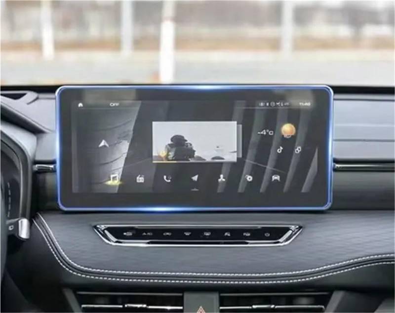 Navigation Schutzfolie Für Haval Für Jolion 2021 2022 2023 12,3 Zoll 10,25 Zoll Autoradio GPS-Navigation Und Armaturenbrett Bildschirmschutzfolie Aus Gehärtetem Glas Displayschutzfolie(10.25Inch GPS) von LENTLY