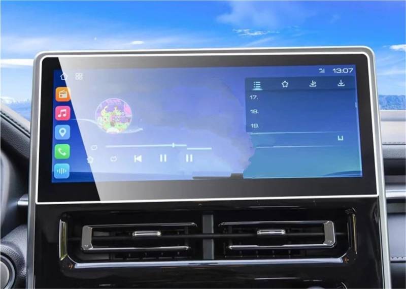 Navigation Schutzfolie Für Haval Für M6 2023 Auto GPS Navigation Gehärtetem Glas Film Screen Protector Film Innen Zubehör Displayschutzfolie von LENTLY