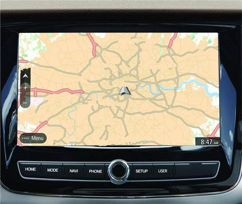 Navigation Schutzfolie Für SsangYong Für Rexton 2021 Auto-Infotainment-Radio-Navigation Touchscreen Gehärtetes Glas Schutzfolie Innenausstattung Displayschutzfolie(9 inch) von LENTLY