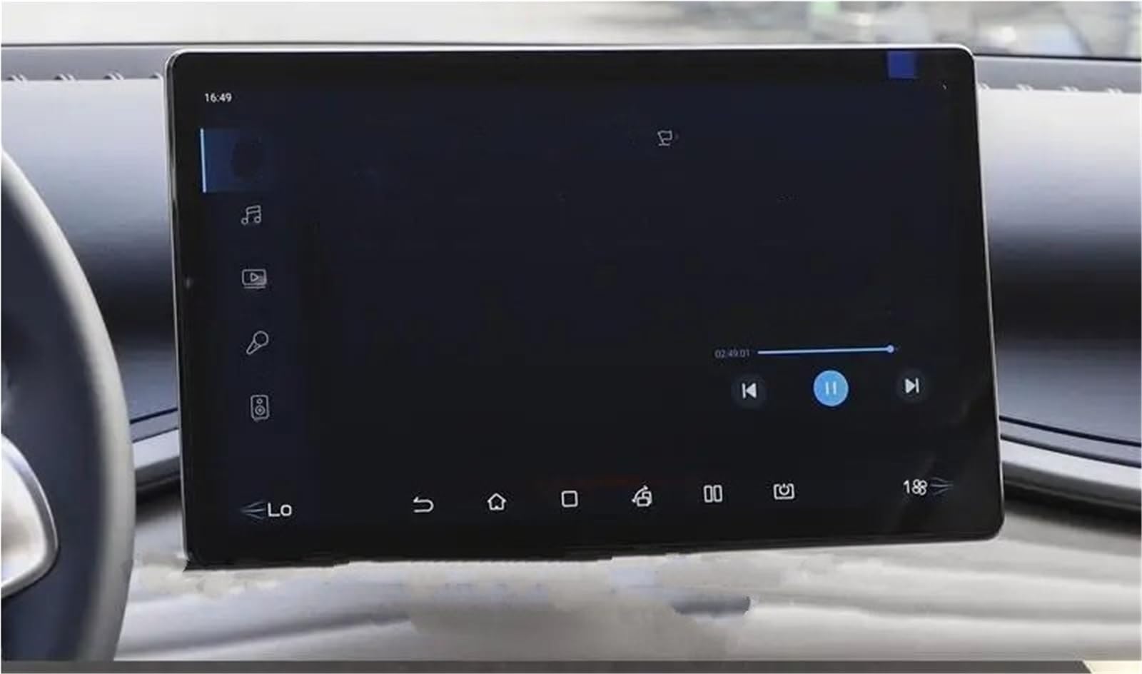 Navigation Schutzfolie Gehärtetem Glas Screen Protector Für BYD Für ATTO 3 2022 2023 Auto Infotainment Radio GPS Konsole Navigation Displayschutzfolie(12.8 inch Protector) von LENTLY