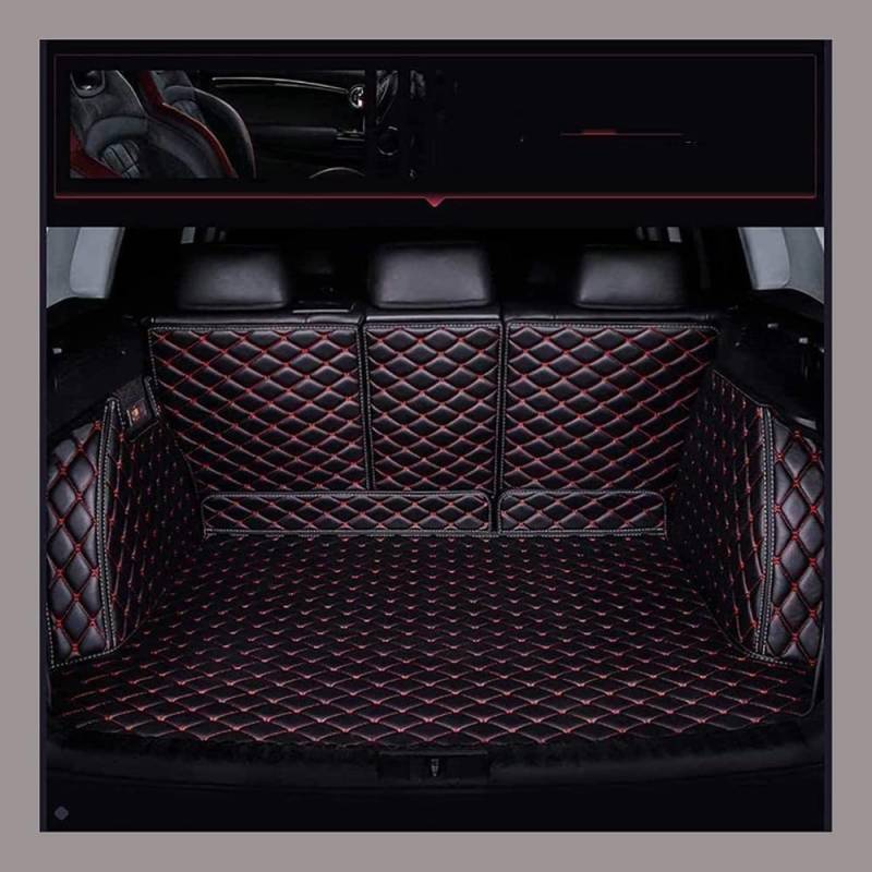 Auto All Inclusive Kofferraum matten, für Ford Kuga 2019-2023 Langlebig Wasserdicht Antirutsch Schutzmatten Teppiche ZubehöR.,C von LENVOD
