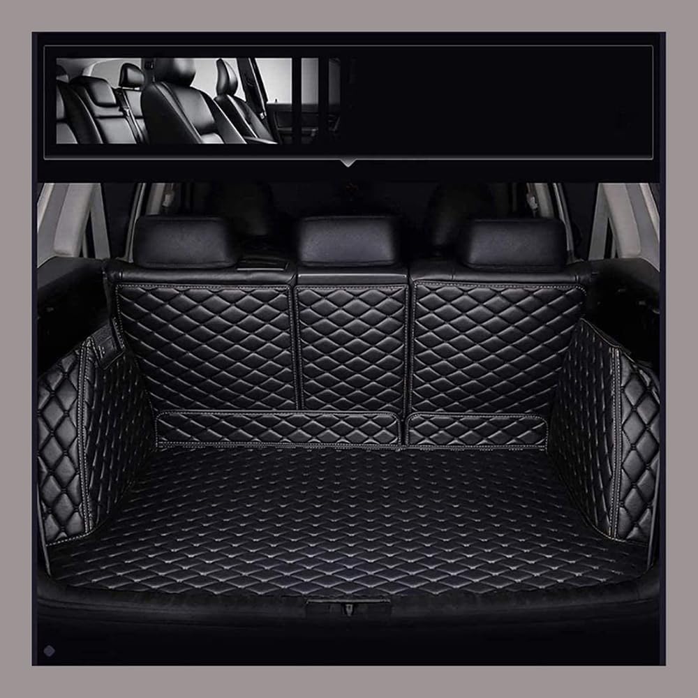 Auto All Inclusive Kofferraum matten, für Mazda CX-5 2013-2016 Langlebig Wasserdicht Antirutsch Schutzmatten Teppiche ZubehöR.,B von LENVOD