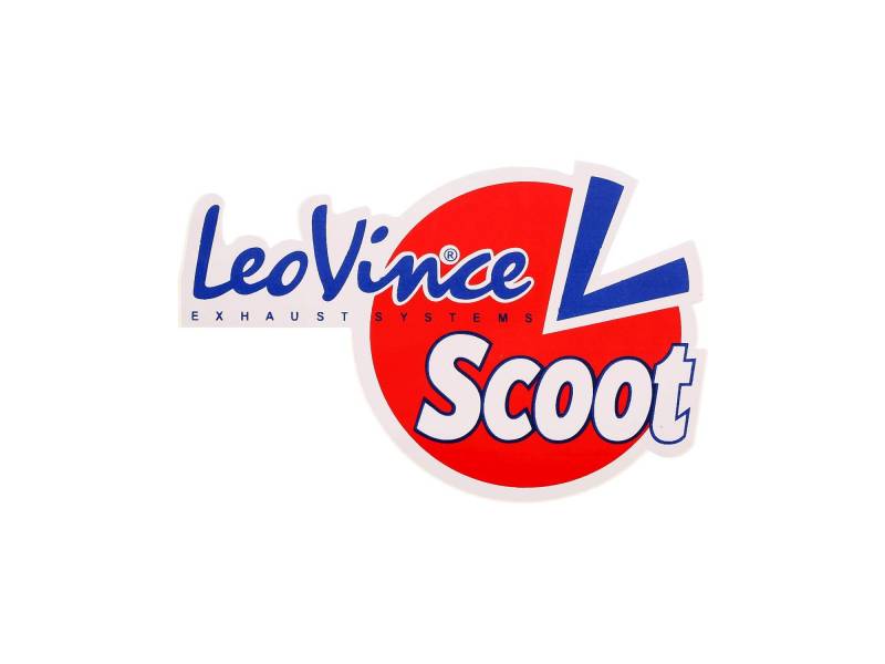 Aufkleber - Scoot, LeoVince Exhaustsystems von LEO VINCE