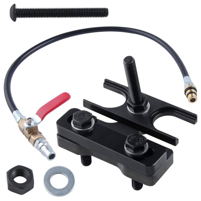 LEONTOOL LS Ventilfeder Kompressor Werkzeug mit Luftventil Loch Druckrohr Zylinder Dichtheitsprüfung Hilfswerkzeug für LS1 LS2 LS3 LS6 4,8 5,3 5,7 6,0 6,2L Motoren von LEONTOOL