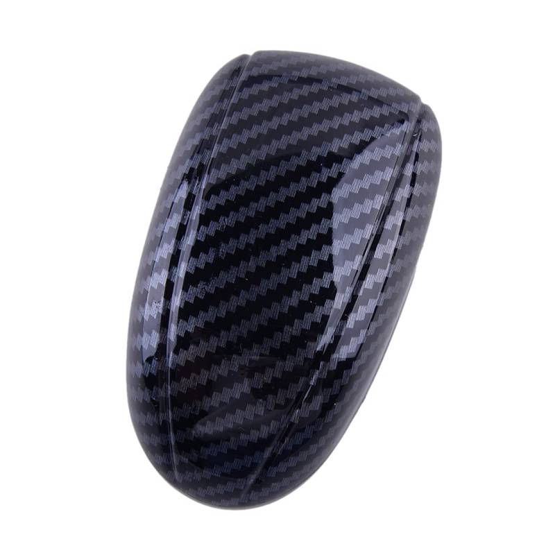 LETAOSK Carbon-Faser-Art-Schaltknauf-Kappen-Abdeckungs-Ordnung passend für Mitsubishi Eclipse Cross 2018-2020 von LETAOSK