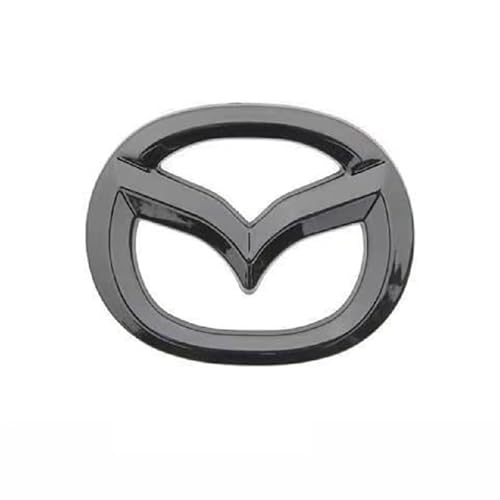 Auto Emblem für Mazda CX-3 2018-2023, ABS Lenkrad Abzeichen Frontkoffer Heckkoffer Emblem Heckklappen Logo Kühlergrill Emblem Zubehör,B-Rear von LEVABE