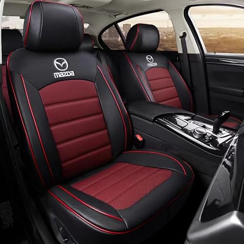 LEVABE Auto Sitzbezüge für Mazda CX-30 2019, Fahrzeugsitzbezüge Kissen Vorne Hinten Sitzbezüge Vordersitze Rücksitzschoner Zubehör Innenraum,C von LEVABE