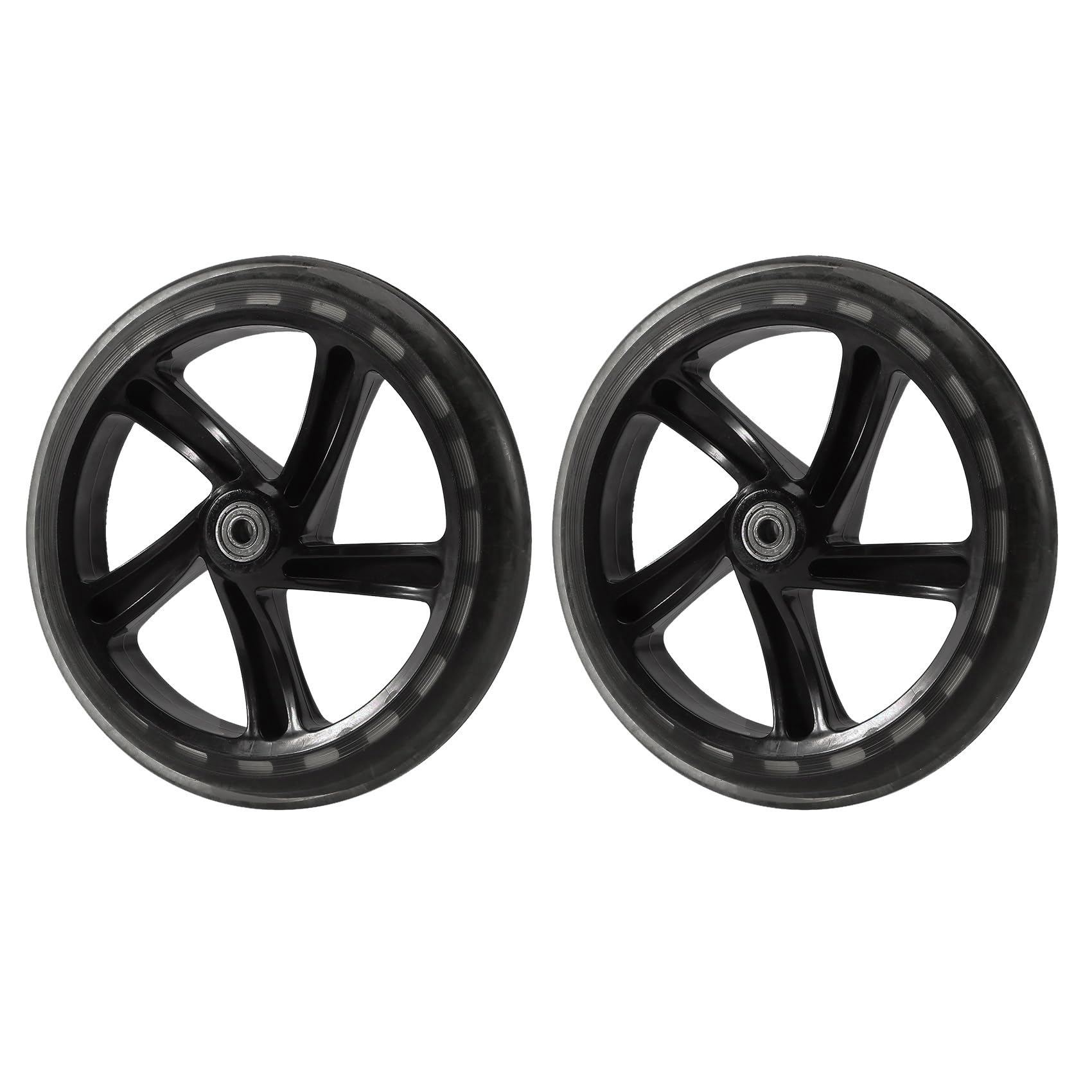LEWITORS 2 StüCk Inline-Skate Rollen 200mm mit ABEC-7 Kugellagern PU Hochleistungs-Rollen RollerzubehöR, für Erwachsene und Jugendliche Transparent-Schwarz 30mm Radstärke Skatezubehör LEWITORS 2 StüCk Inline-Skate Rollen 200mm mit ABEC-7 Kugellagern PU Hochleistungs-Rollen RollerzubehöR, für Erwachsene und Jugendliche Transparent-Schwarz 30mm Radstärke Skatezubehör von LEWITORS