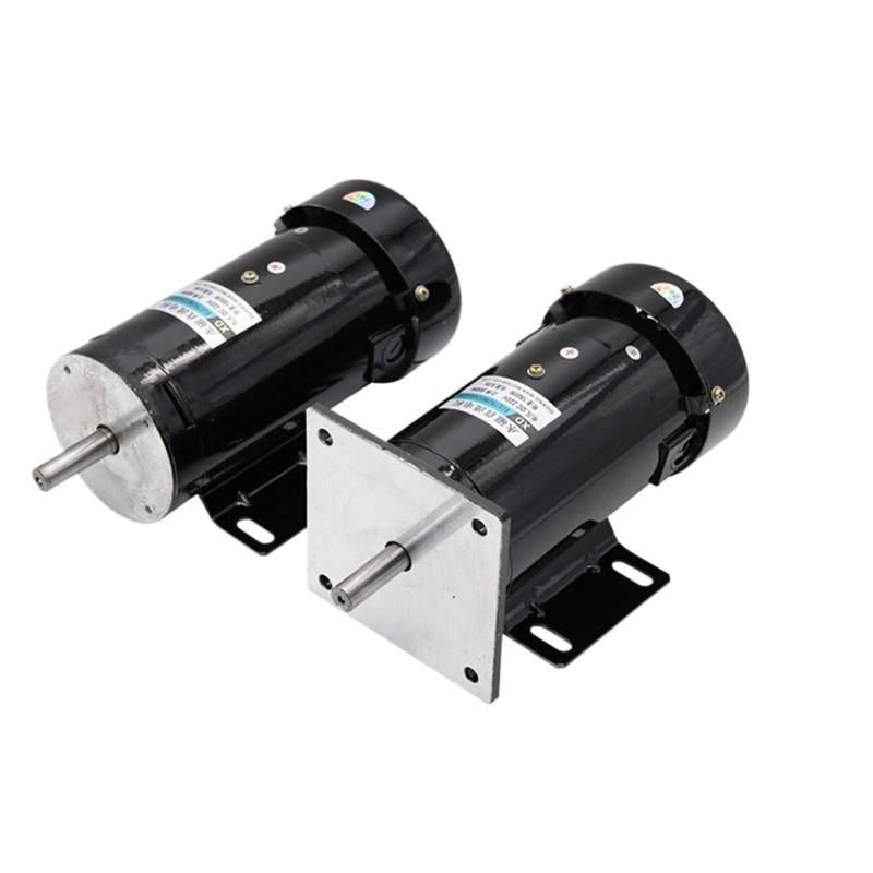 LEWLUIRZA 1 Teile/los 220 V 300 W Permanent Magnet Motor (Quadrat/Runde) ZYT-21 Einstellbare Geschwindigkeit Kann CW CCW High-Speed-High(Round flange1800rpm) von LEWLUIRZA