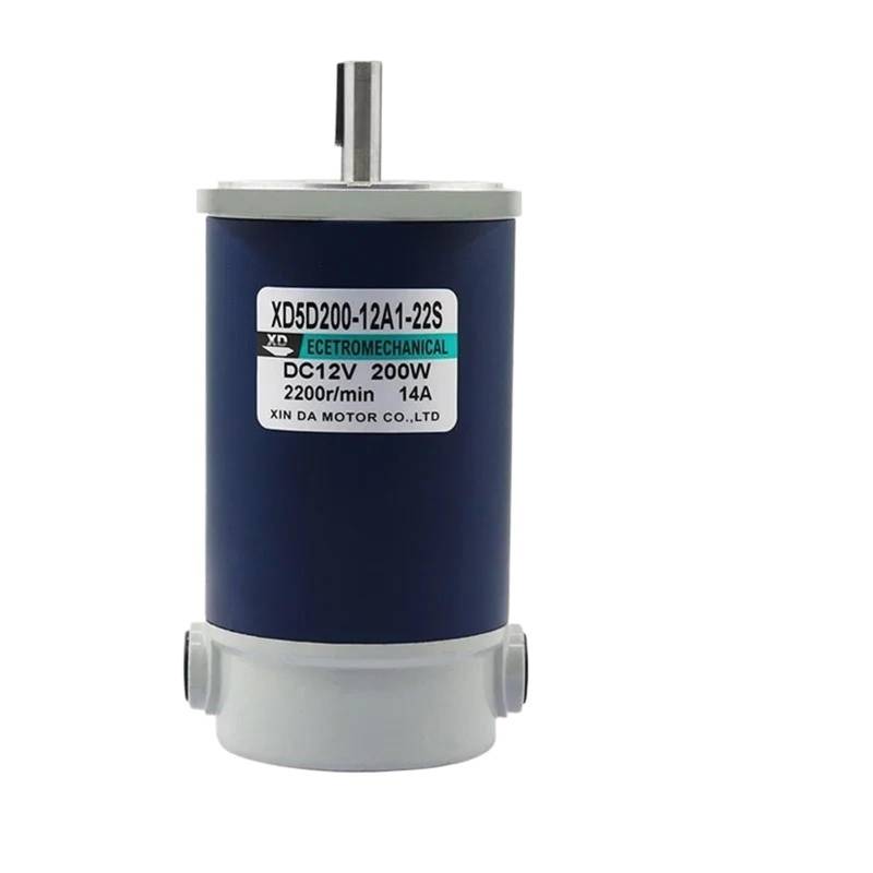 LEWLUIRZA 1PCS 12V 24V Motor 200W Hochgeschwindigkeitsregelung Hochgeschwindigkeitsmotor Mikropermanentmagnet CW CCW 1800RPM oder 3000RPM(3000 RPM_12VMOTOR and Bracket) von LEWLUIRZA