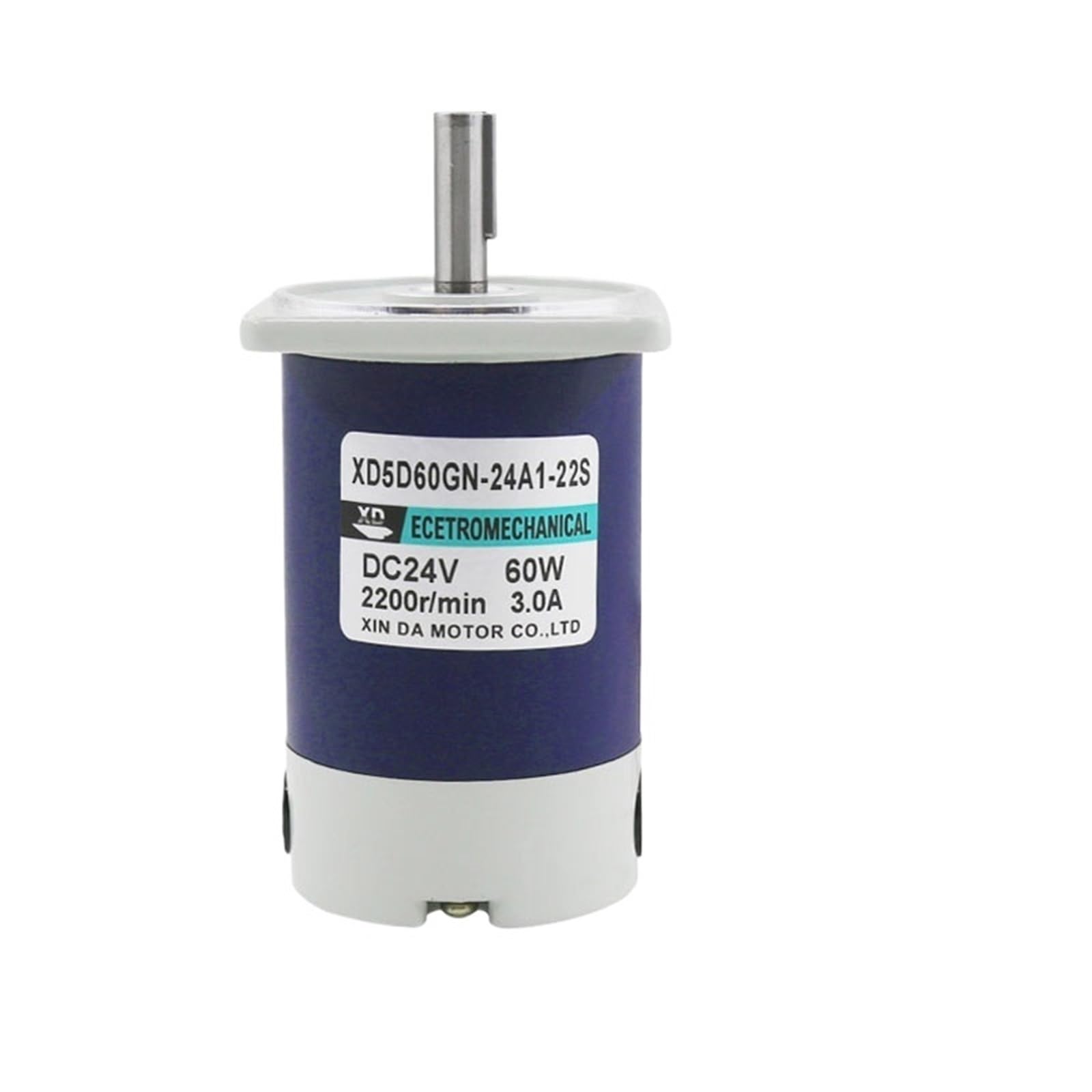 LEWLUIRZA 60W Motor 12V24V Micro High Speed ​​Kleinmotor CW CCW Einstellbare Geschwindigkeit Permanentmagnetmotor(1800RPM_24V) von LEWLUIRZA