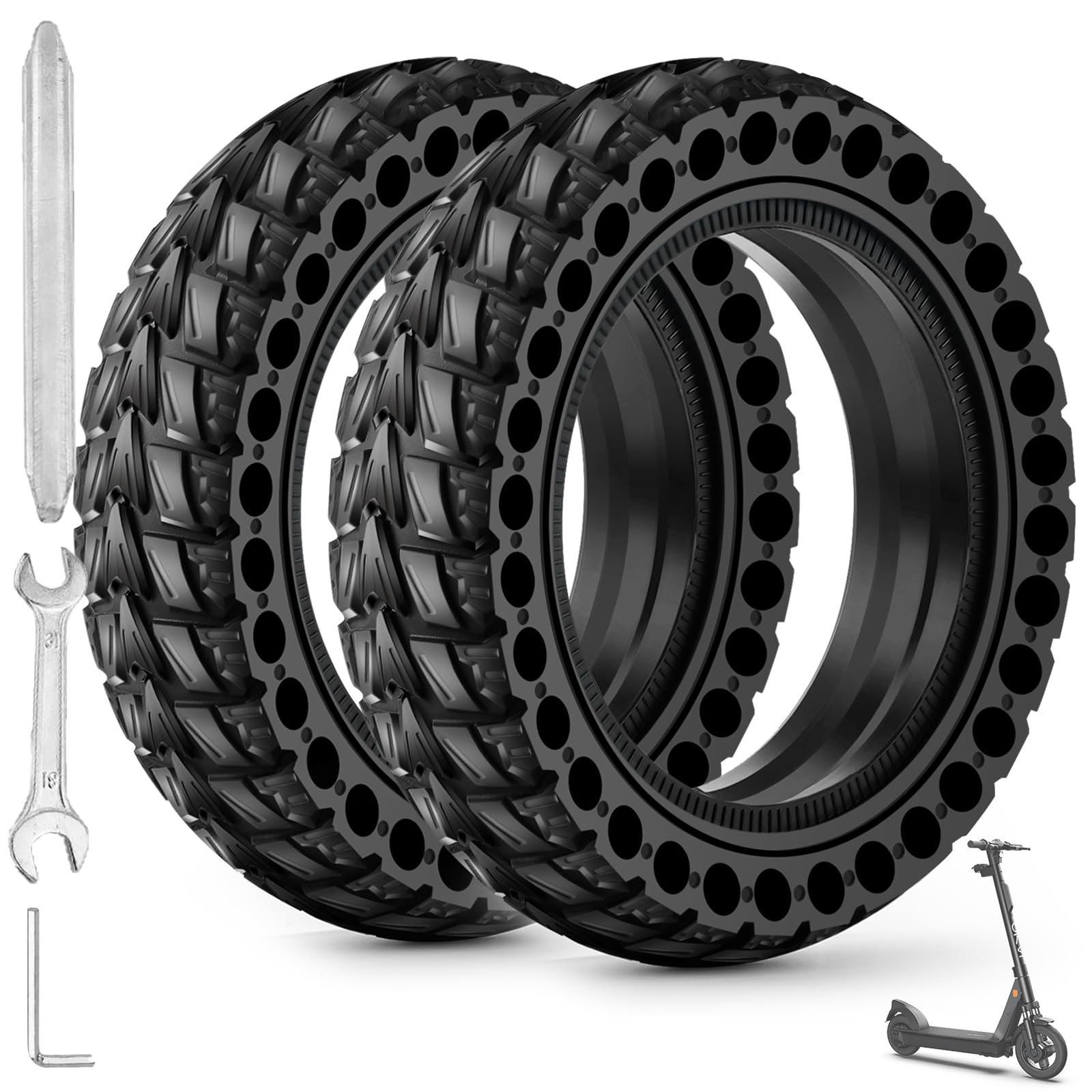 8.5 Zoll E Scooter Reifen - 8.5x2 zoll Vollgummireifen,50/75-6.1 E Scooter Solid Reifen,Keine Inflation,8 1/2 x2 Ersatzreifen für Xiaomi Pro 2 / M365 / M365 Pro / 1S / 3/3 Lite/Essential 8.5 Zoll E Scooter Reifen - 8.5x2 zoll Vollgummireifen,50/75-6.1 E Scooter Solid Reifen,Keine Inflation,8 1/2 x2 Ersatzreifen für Xiaomi Pro 2 / M365 / M365 Pro / 1S / 3/3 Lite/Essential von LEYMENCOJ