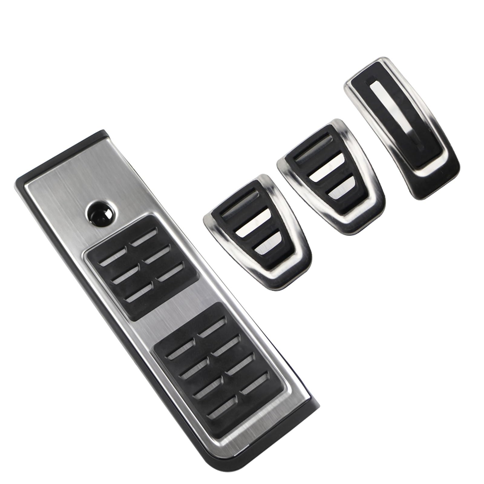 Auto Pedale Abdeckungen Für A4 B9 A5 F5 2016-2022 Für Limousine Avant Sport LHD Auto Pedale Automatische Kraftstoff Bremse Fußstütze Pedal Abdeckung Auto Pedal Abdeckung(MT with Rest) von LEZFXDOX