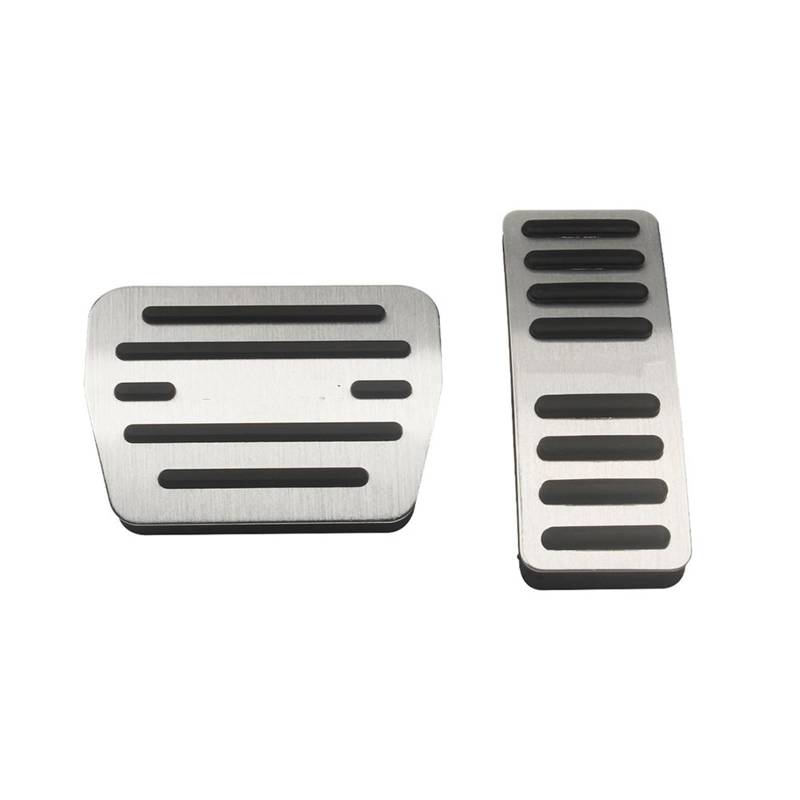 Auto Pedale Abdeckungen Für Chery Für Omoda C5 5 FX EV 2022 2023 Auto Fuß Accelerator Kraftstoff Bremse Kupplung Pedal Abdeckung Auto Pedal Pad Abdeckung Auto Pedal Abdeckung(at Silver) von LEZFXDOX