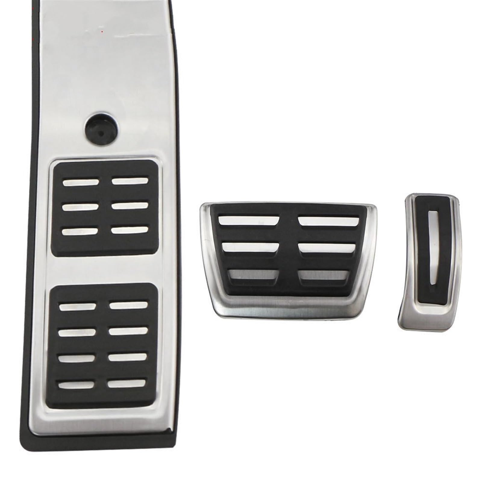 Auto Pedale Abdeckungen Für Q5 Für GJ 2018 2019 2020 2021 LHD Auto Pedal Pads Auto Kraftstoff Bremse Fußstütze Pedal Abdeckung Kappe Pad Auto Pedal Abdeckung(at with Rest) von LEZFXDOX