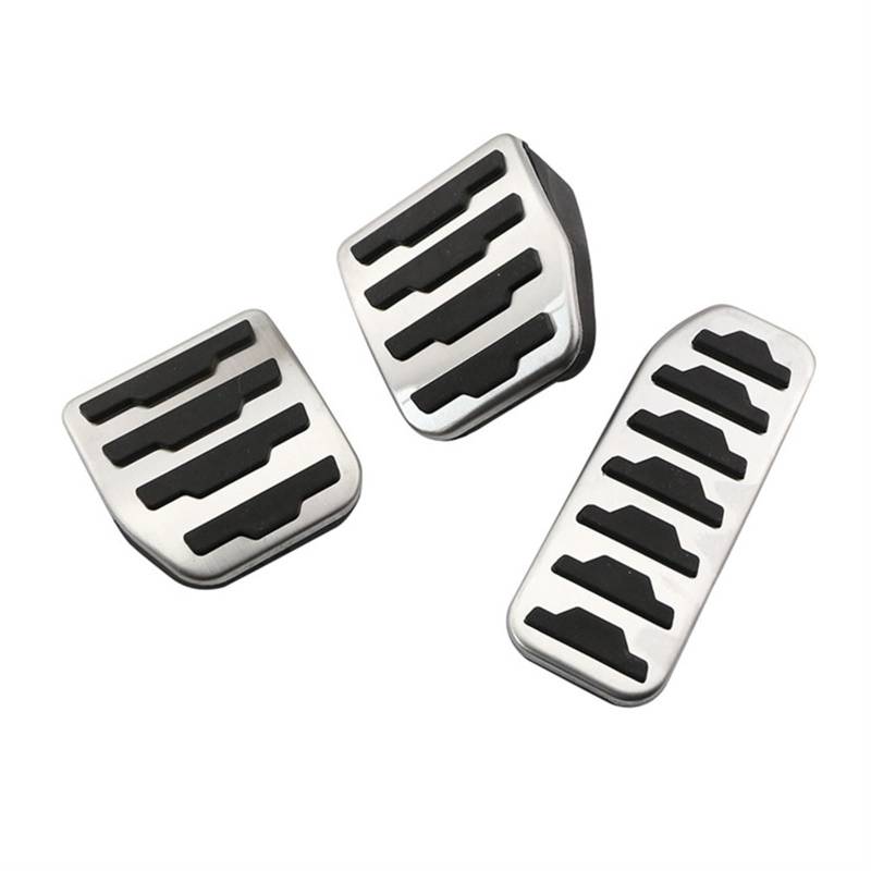 Auto Pedale Abdeckungen Für Range Für Rover Für Evoque Für Land Für Rover Für Discovery Für Sport Auto Pedale Fußstütze Gas Bremse Kupplung Pedal Abdeckung Auto Pedal Abdeckung(MT Without Rest) von LEZFXDOX