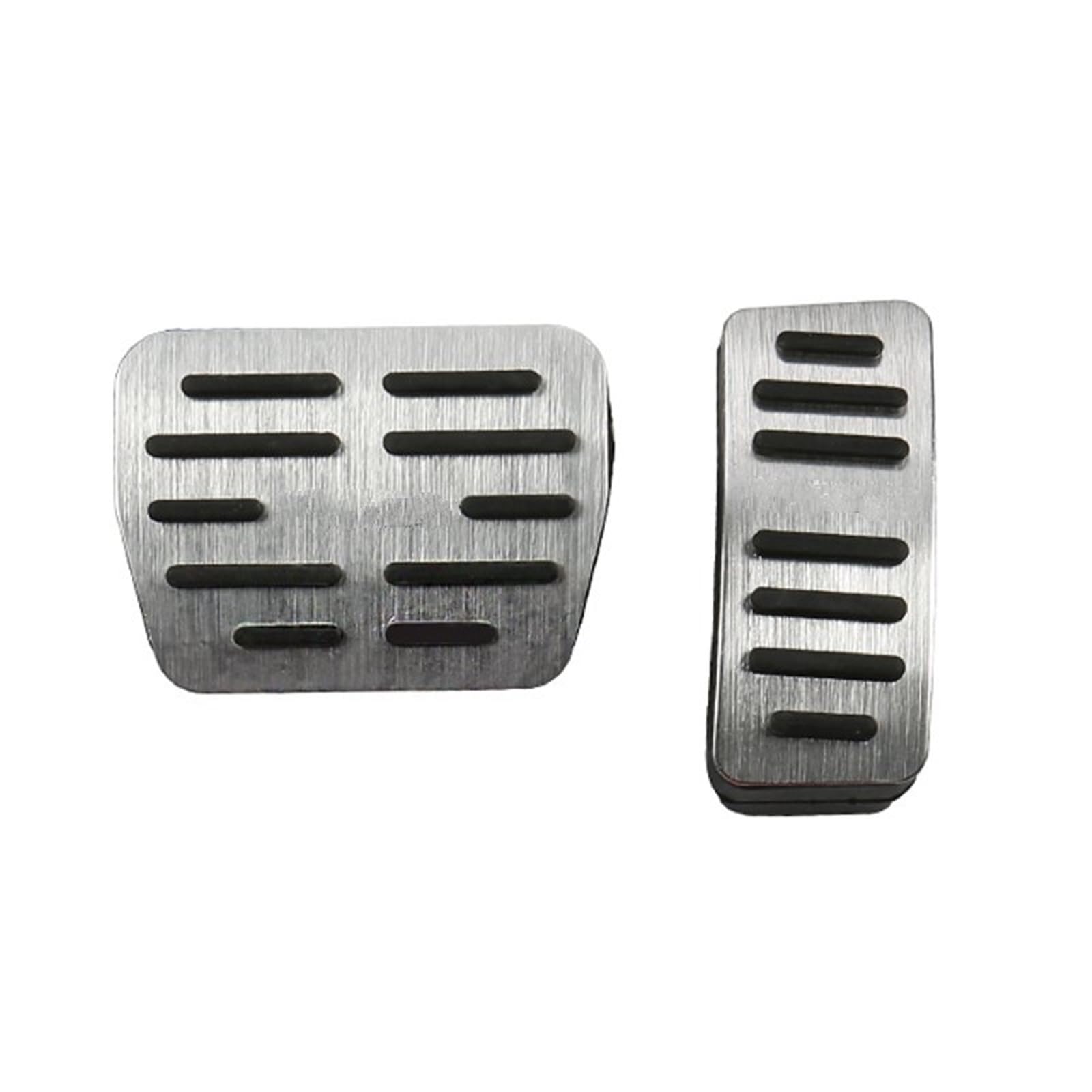 Auto Pedale Abdeckungen Für Skoda Für Karoq 2017 2018 2019 2020 2021 2022 Auto Fußstütze Pedal Gaspedal Kraftstoff Bremse Kupplung Pedal Abdeckung Auto Pedal Abdeckung(Silver) von LEZFXDOX