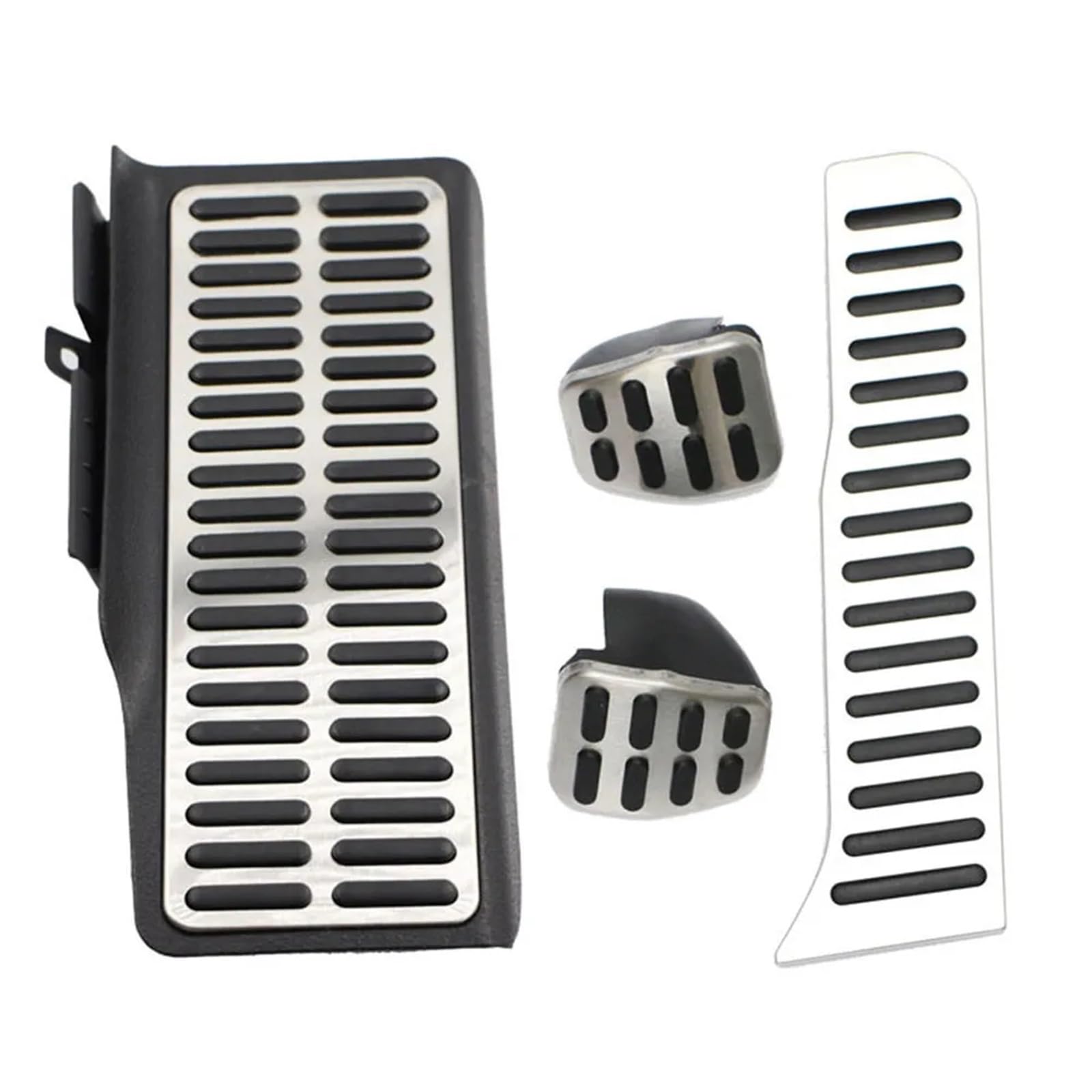 Auto Pedale Abdeckungen Für VW Für Käfer Für Jetta MK6 2011-2017 Sport Kraftstoff Bremsbeläge Kupplung Pedal Abdeckung Fuß Rest Pedale Auto Pedal Abdeckung(MT with Rest) von LEZFXDOX