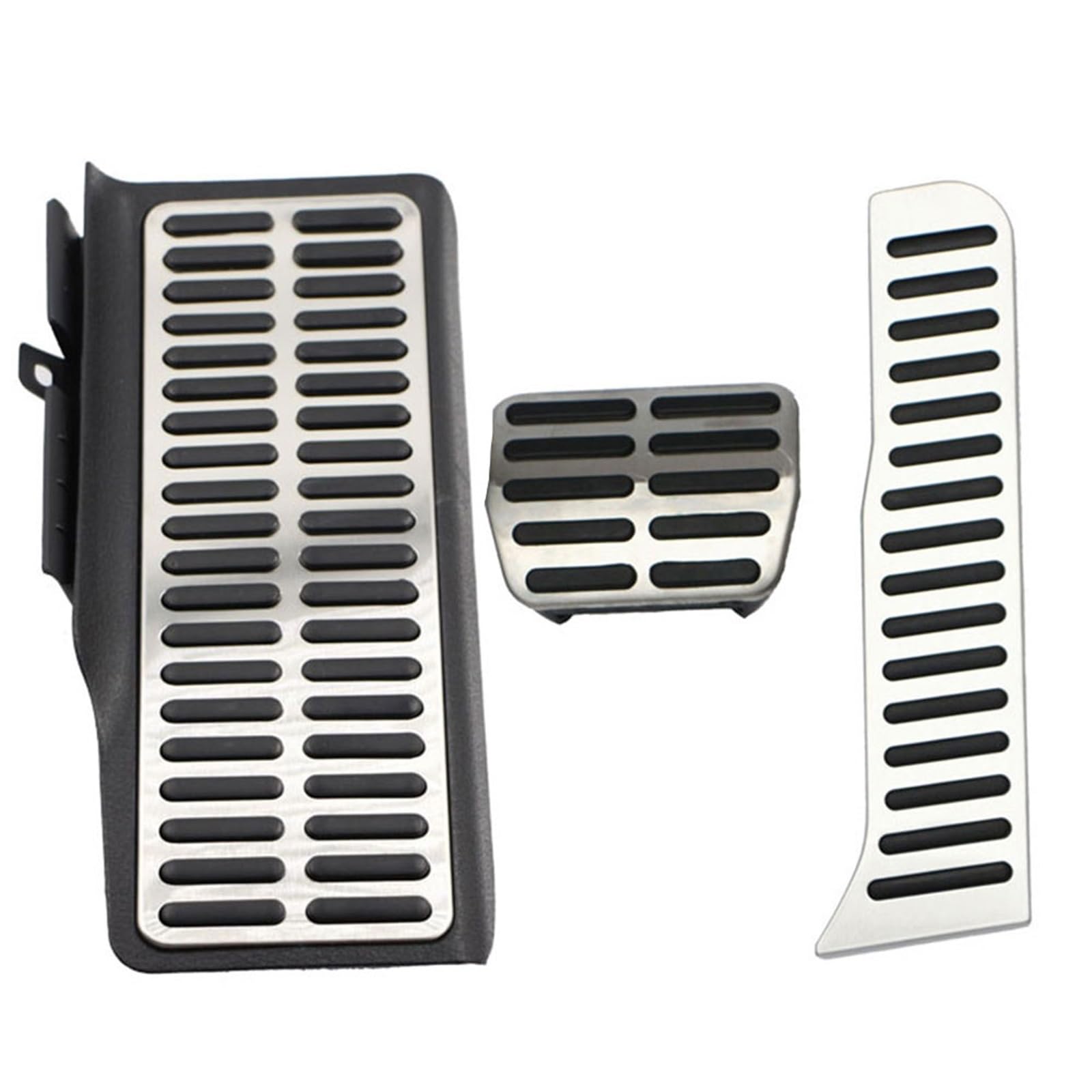 Auto Pedale Abdeckungen Für VW Für Käfer Für Jetta MK6 2011-2017 Sport Kraftstoff Bremsbeläge Kupplung Pedal Abdeckung Fuß Rest Pedale Auto Pedal Abdeckung(at with Rest) von LEZFXDOX