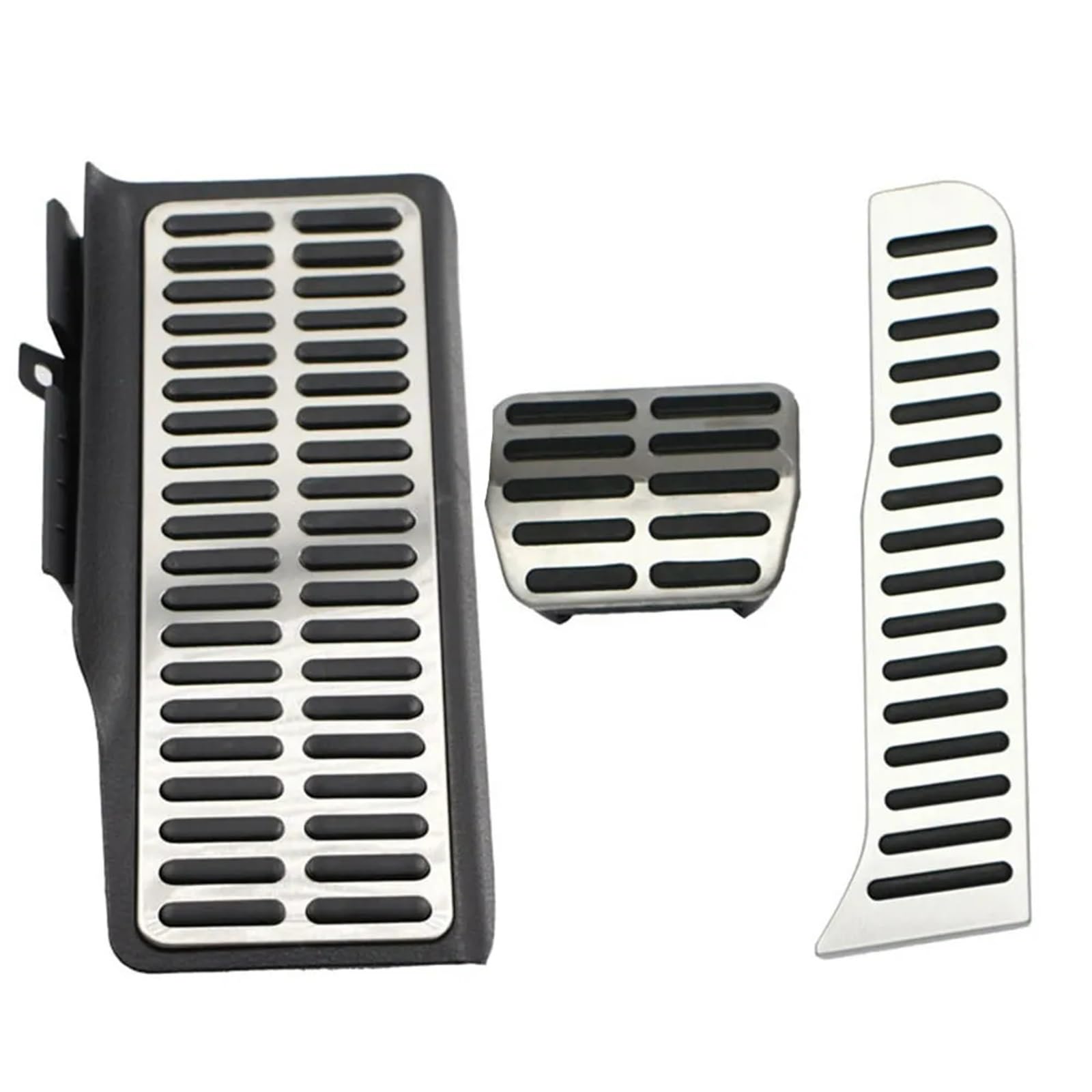Auto Pedale Abdeckungen Für VW Für Käfer Für Jetta MK6 2011-2017 Sport Kraftstoff Bremsbeläge Kupplung Pedal Pads Auto Fuß Rest Pedale Auto Pedal Abdeckung(at with Rest) von LEZFXDOX