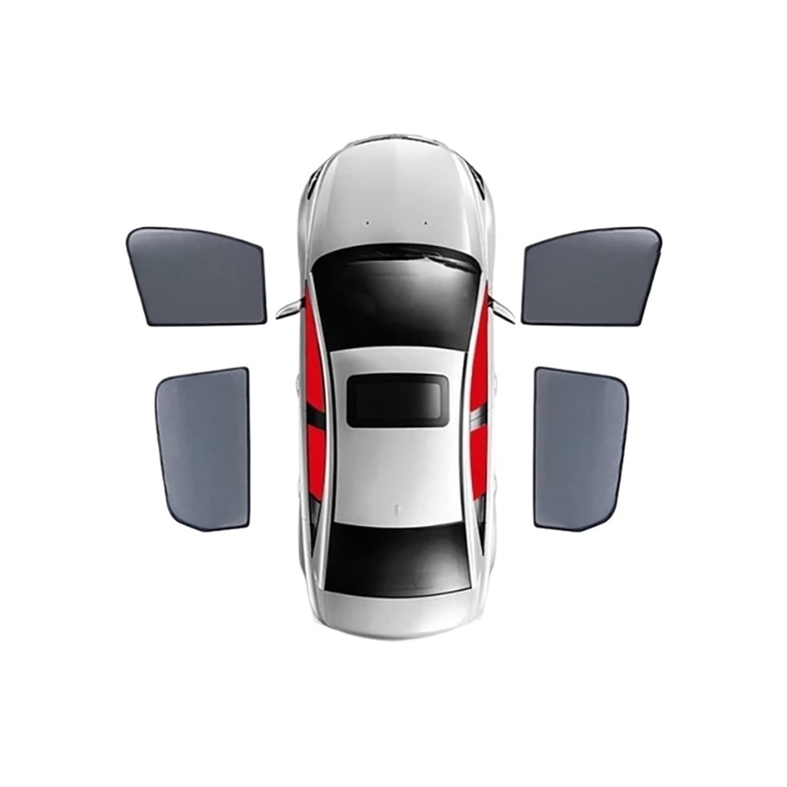 Auto Sonnenblende Für Mazda CX-5 KF 2017-2024 CX5 / Magnetischer Auto-Sonnenschutz Für Die Frontscheibe, Blinder Vorhang, Sonnenschutz Für Das Hintere Seitenfenster Auto-Sonnenschutz(4PCS Front Rear Auto Sonnenblende Für Mazda CX-5 KF 2017-2024 CX5 / Magnetischer Auto-Sonnenschutz Für Die Frontscheibe, Blinder Vorhang, Sonnenschutz Für Das Hintere Seitenfenster Auto-Sonnenschutz(4PCS Front Rear von LEZFXDOX