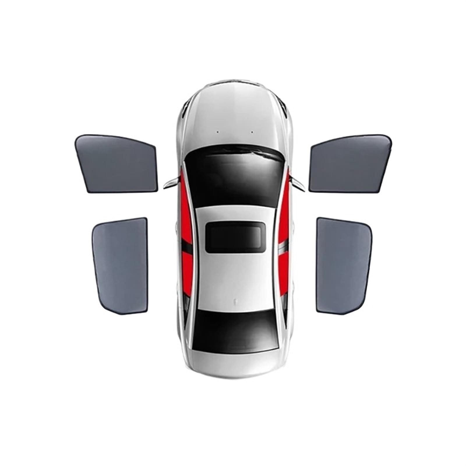 Auto Sonnenblende Für Toyota Für VELLfire Für Alphard AH20 2008-2015 Magnetische Sonnenschutz Schild Frontscheibe Vorhang Hinten Seite Fenster Sonnenschutz Visier Auto-Sonnenschutz(4PCS Front Rear) Auto Sonnenblende Für Toyota Für VELLfire Für Alphard AH20 2008-2015 Magnetische Sonnenschutz Schild Frontscheibe Vorhang Hinten Seite Fenster Sonnenschutz Visier Auto-Sonnenschutz(4PCS Front Rear) von LEZFXDOX