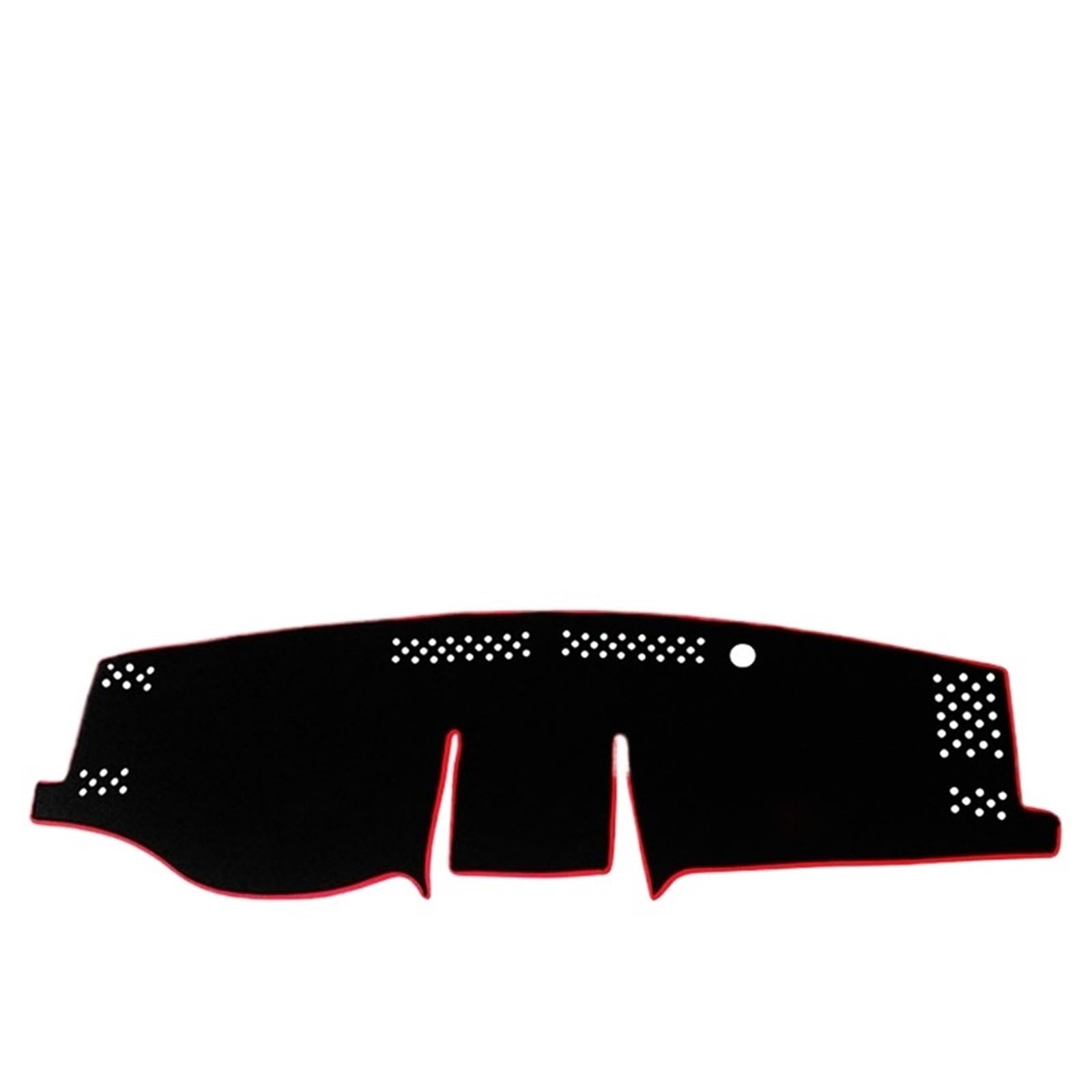 Auto deko Innenraum Für Toyota Für RAV4 XA50 2019-2023 Auto Dashboard Sonnenschutz Vermeiden Licht Matte Pad Instrument Panel Abdeckung Teppiche Auto Innenausstattung(A LHD Red Side) von LEZFXDOX