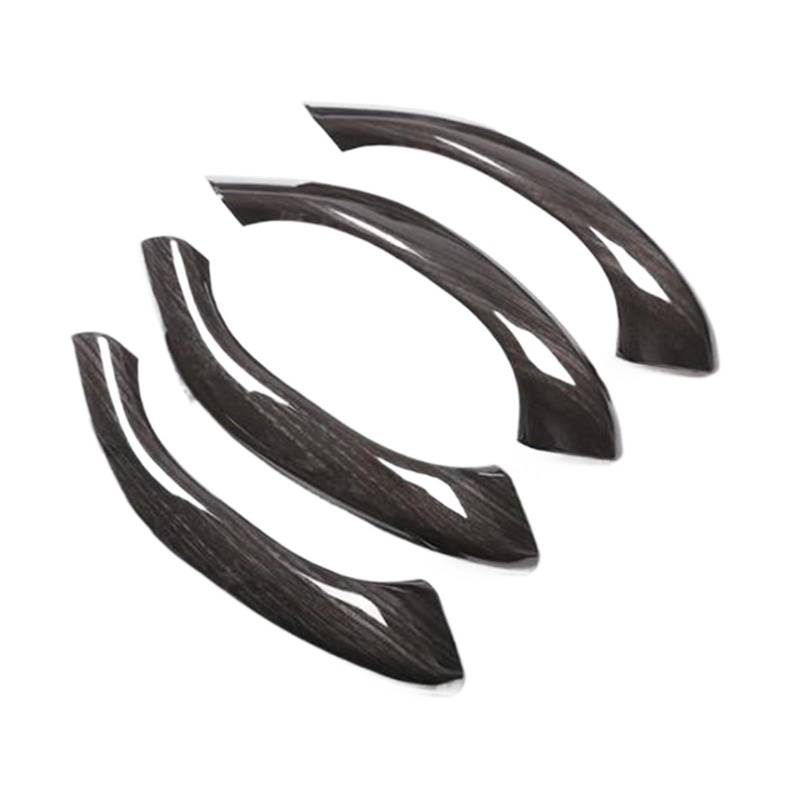 Auto deko Innenraum Für X1 F48 2016-2019 X2 F47 2018 2019 Auto-Innentürgriff-Trim-Abdeckung Auto Innenausstattung(Black Wood Grain) von LEZFXDOX