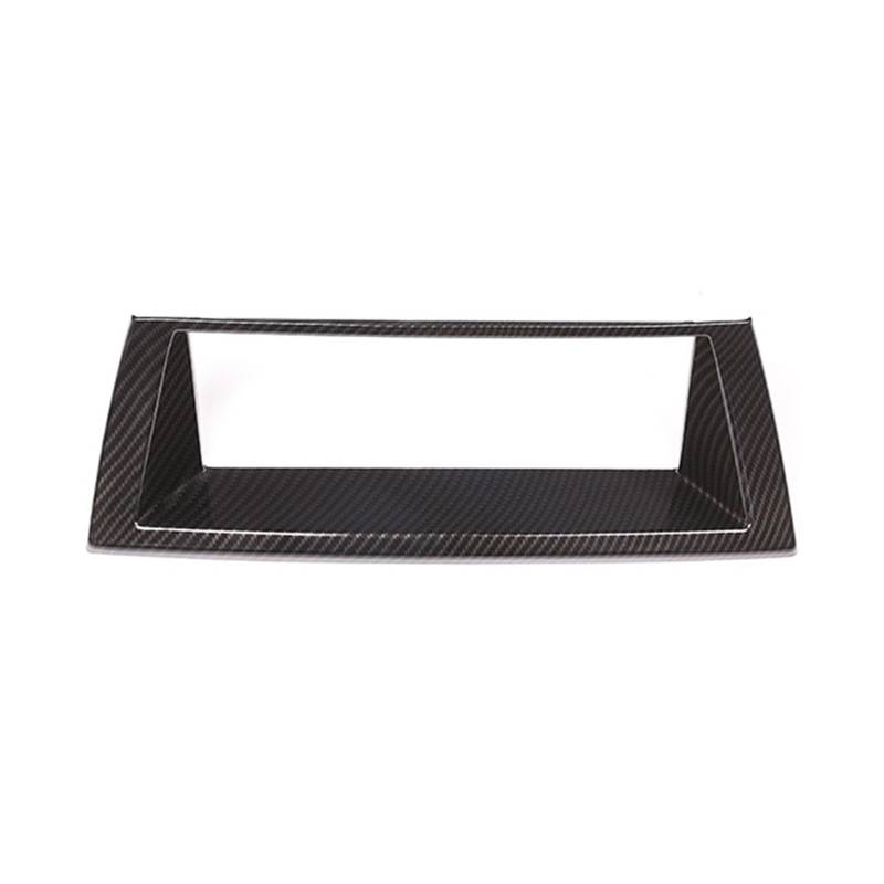 Auto deko Innenraum Für X5 X6 E70 E71 2007-2013 Auto Innen Dashboard Panel Navigation Bildschirm Rahmen Abdeckung Ersatz Trim Auto Innenausstattung(Carbon Texture) von LEZFXDOX