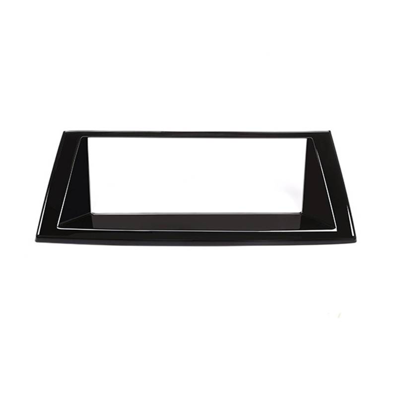 Auto deko Innenraum Für X5 X6 E70 E71 2007-2013 Auto Innen Dashboard Panel Navigation Bildschirm Rahmen Abdeckung Ersatz Trim Auto Innenausstattung(Helles Schwarz) von LEZFXDOX