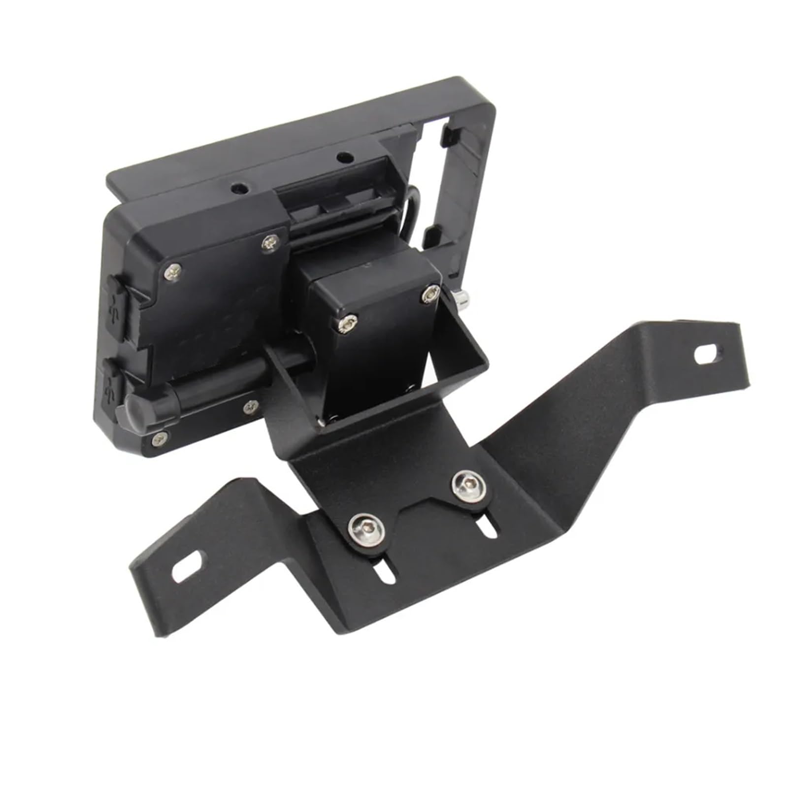 Handyhalter Motorrad Für C400X C 400X C 400 X/Motorrad GPS Telefon Navigatio Halterung Halter Handy Halter USB Lade Port Motorrad Handy Halterung(Set) von LEZFXDOX