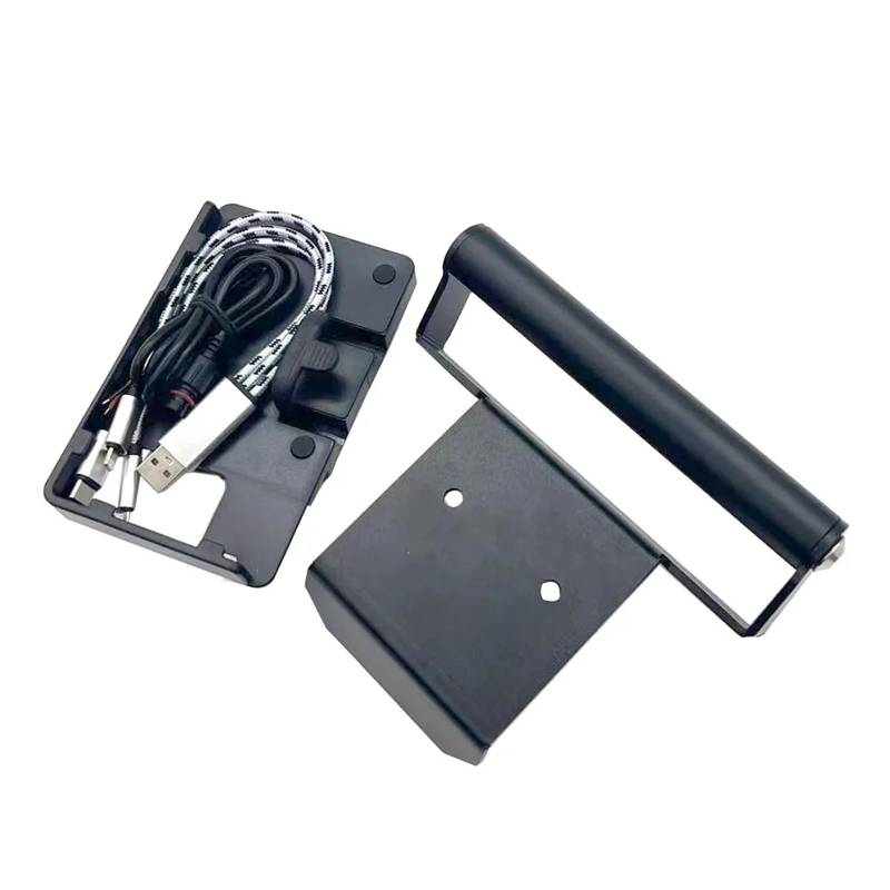 Handyhalter Motorrad Für CF 800MT 800 MT 2023 2024/Motorrad Smartphone GPS Halterung Navigation Halterung Expansion Halterung Motorrad Handy Halterung(Style 2) von LEZFXDOX