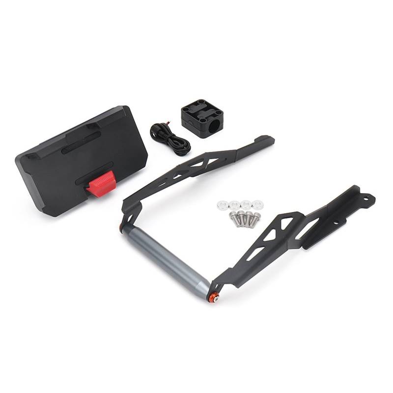 Handyhalter Motorrad Für CF Moto Für CFMOTO 800MT 800mt 800 MT 2023/Motorrad GPS Halterung Telefon Halter Navigation Halterung Motorrad Handy Halterung(Set - 22MM) von LEZFXDOX